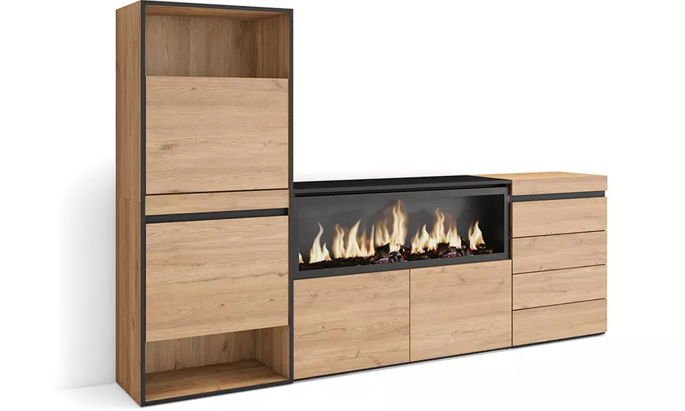 Scarpiera, Credenza, Camino elettrico