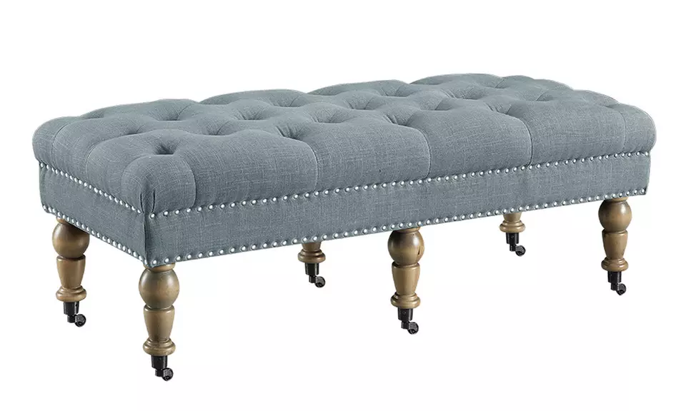 Isabelle Tufted Entryway Bench - Image 3