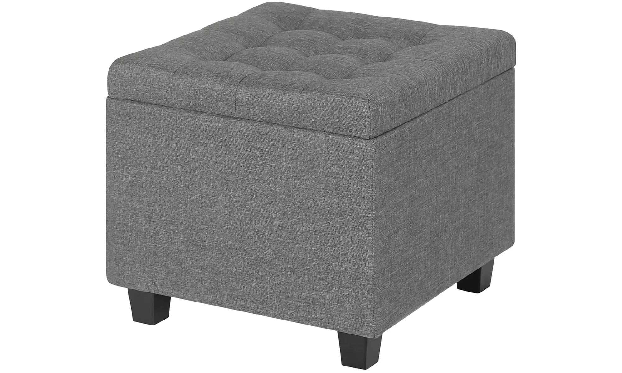 Pouf avec espace de rangement