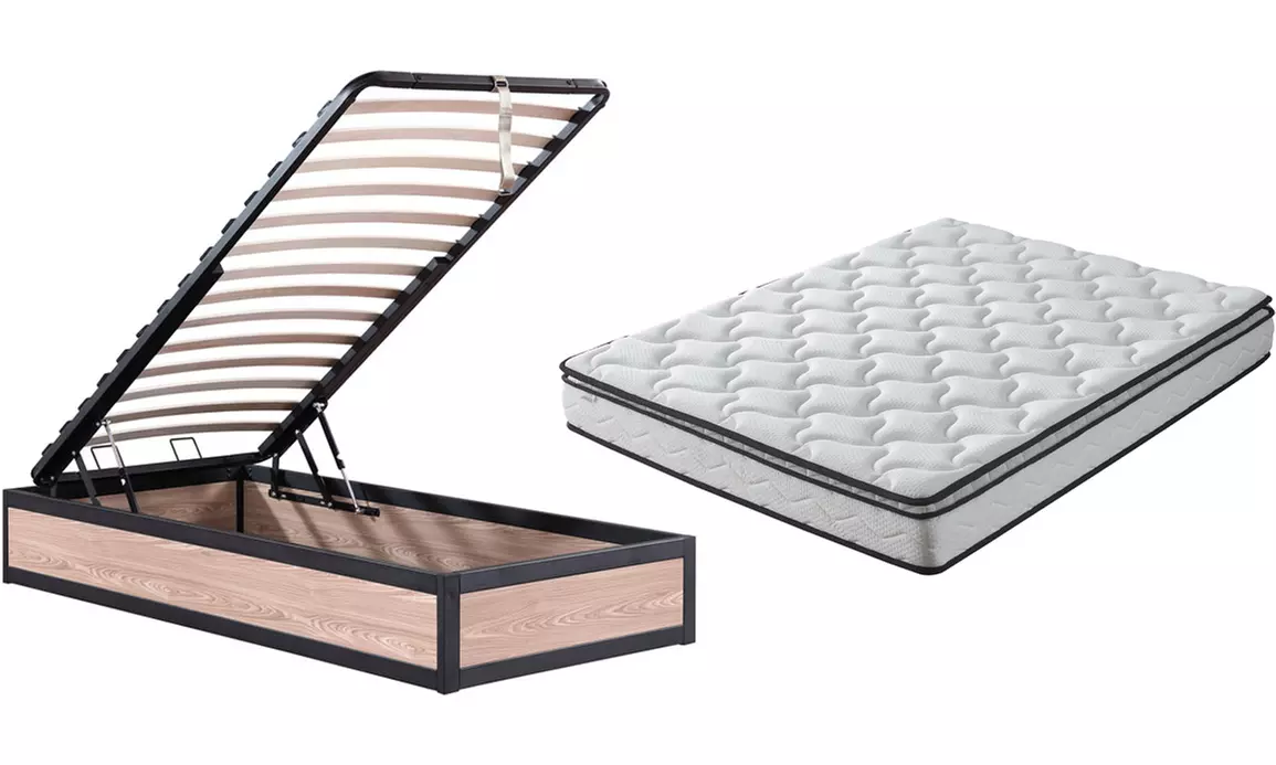 Industrie-Truhenbett Boston von Sampur