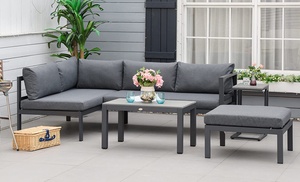 Outsunny Five-Piece Outdoor Furniture Set