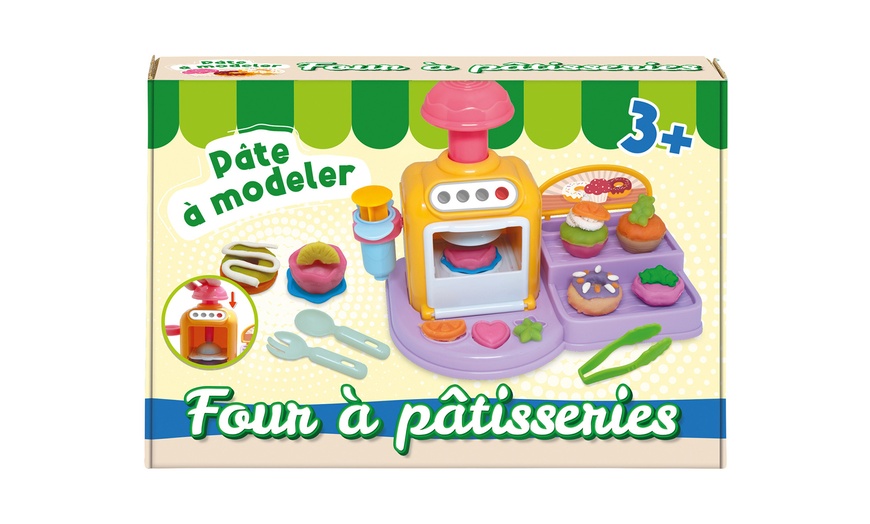 Image 3: Kit de pâte à modeler "pâtisserie" avec four de WDK PARTNER