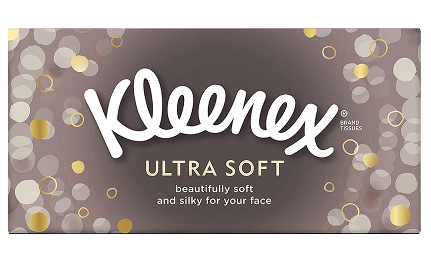 Image 4: Kleenex Ultra Soft Tissue Boxes