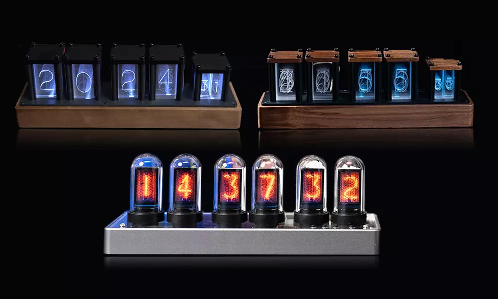 Wertgutschein Nixie-Röhrenuhr