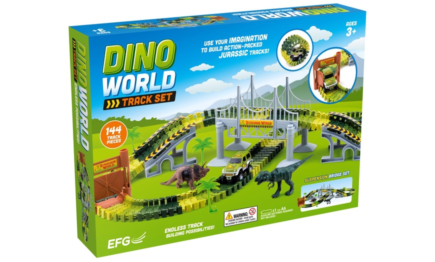 Image 7: Dinosaur World Track Set