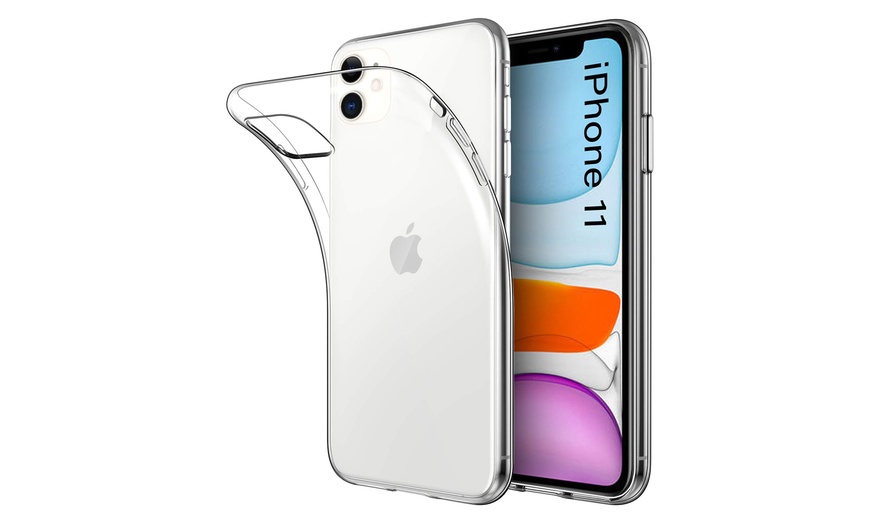 Image 8: Coque transparente pour iPhone