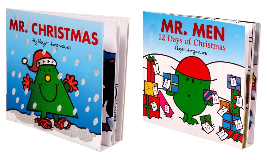 Image 1: Two Mr Men Christmas Books