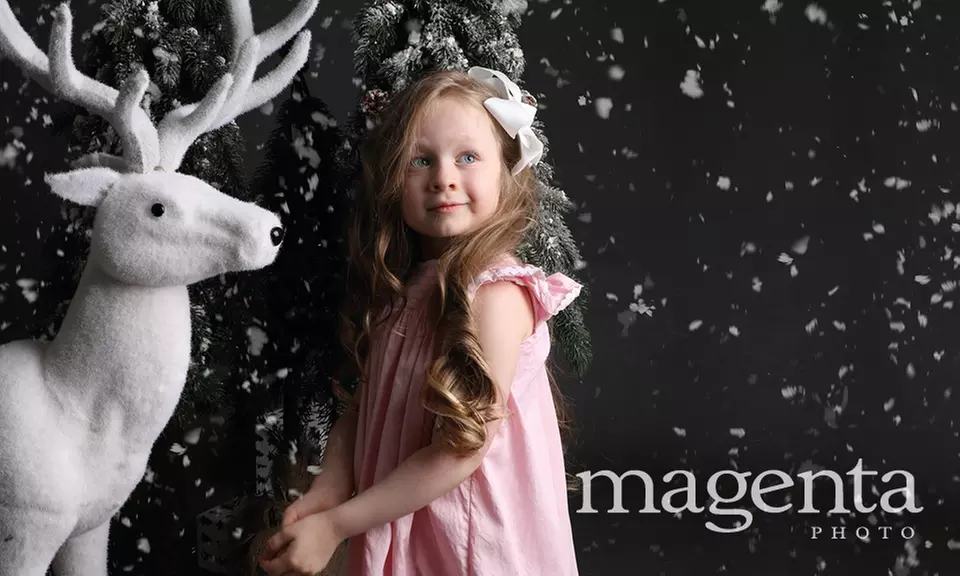 Holiday Photo Shoot w/Digital Image & Optional Prints at Magenta Photo (Up to 69% Off) - Primary Image