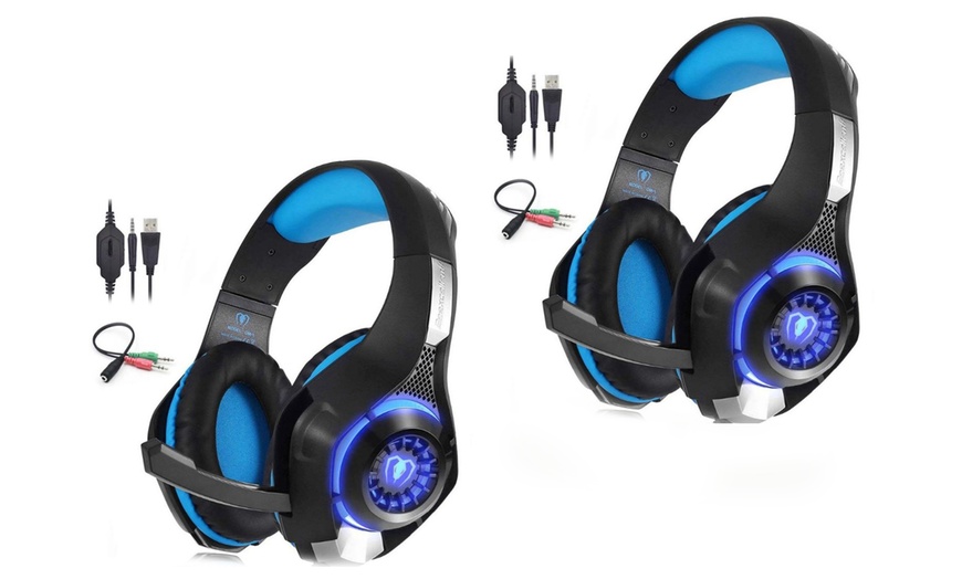 Image 4: One or Two Gaming Headsets for PS4