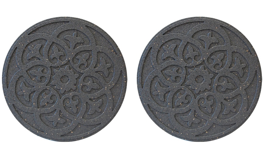 Image 3: One, Two or Four Reversible Eco-Friendly Garden Stepping Stones