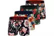 Lot de 4 boxers homme signature à motifs Freegun, modèle et taille au choix - Second Medium