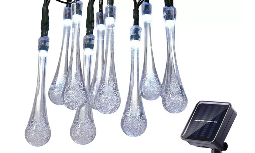 Image 7: Solar Water Drop Lights