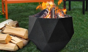  Outdoor Stone Fire Pit w... 