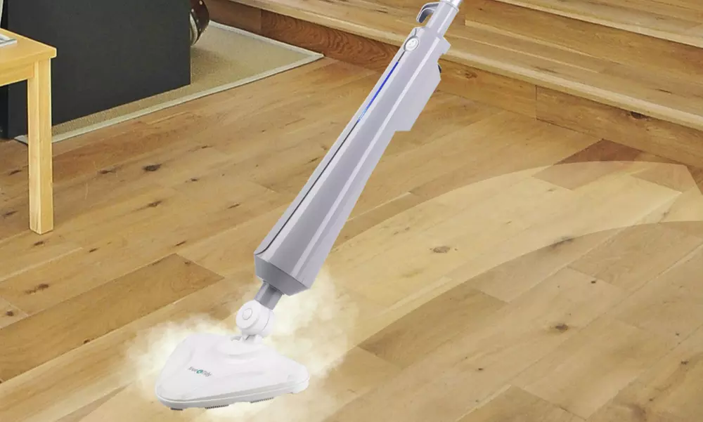 True & Tidy STM-300 Multi-Surface Steam Mop with Carpet Glider - Primary Image