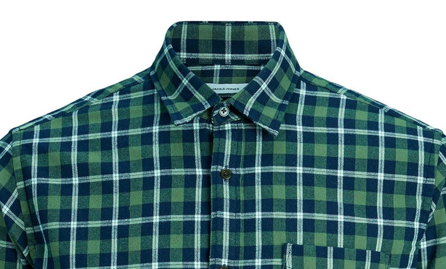 Image 6: Jack & Jones Men's Casual Checked Shirt