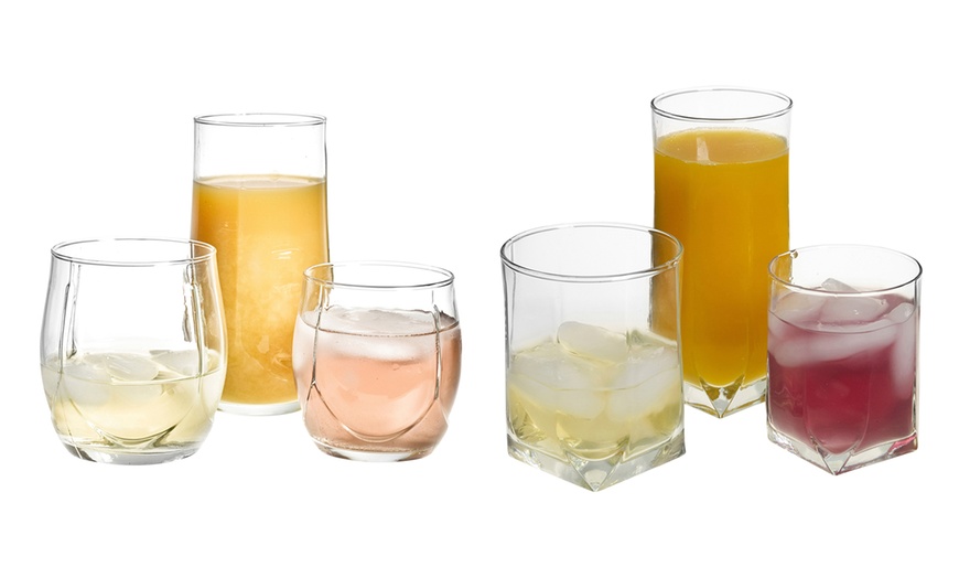 Image 1: 18-Piece Glassware Set