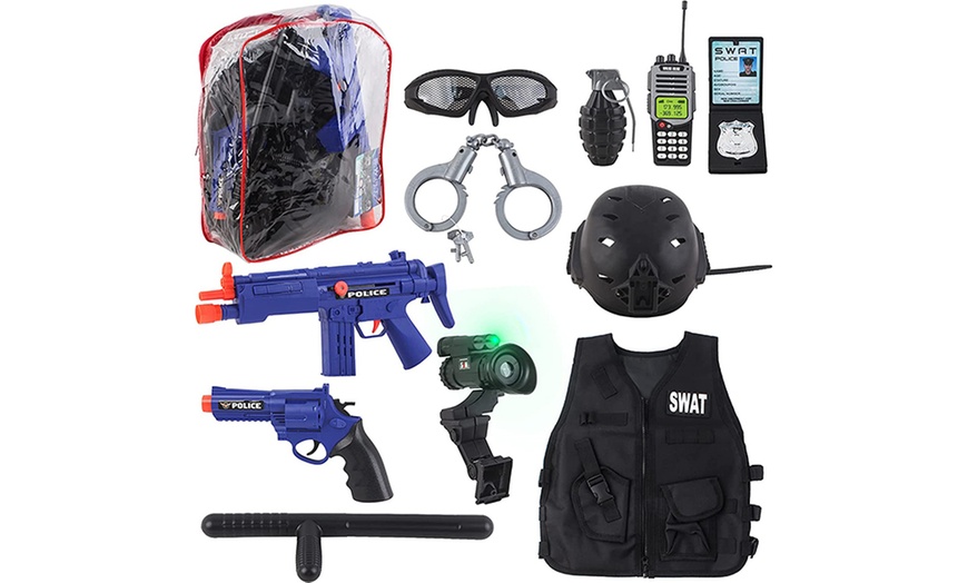 Image 1: Kids' Swat Force Playset with Accessories