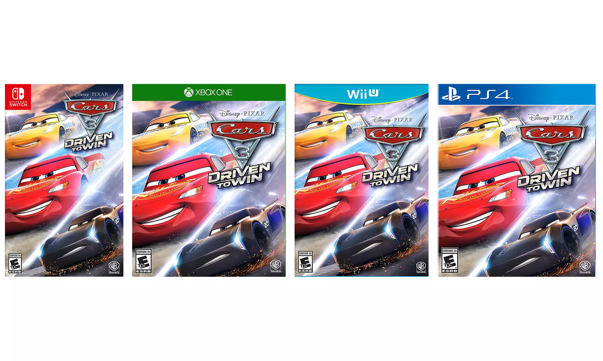 Cars 3: Driven to Win for Xbox 360, Xbox One, PlayStation 3, PlayStation 4, Nintendo Switch, or Nintendo Wii U - Primary Image