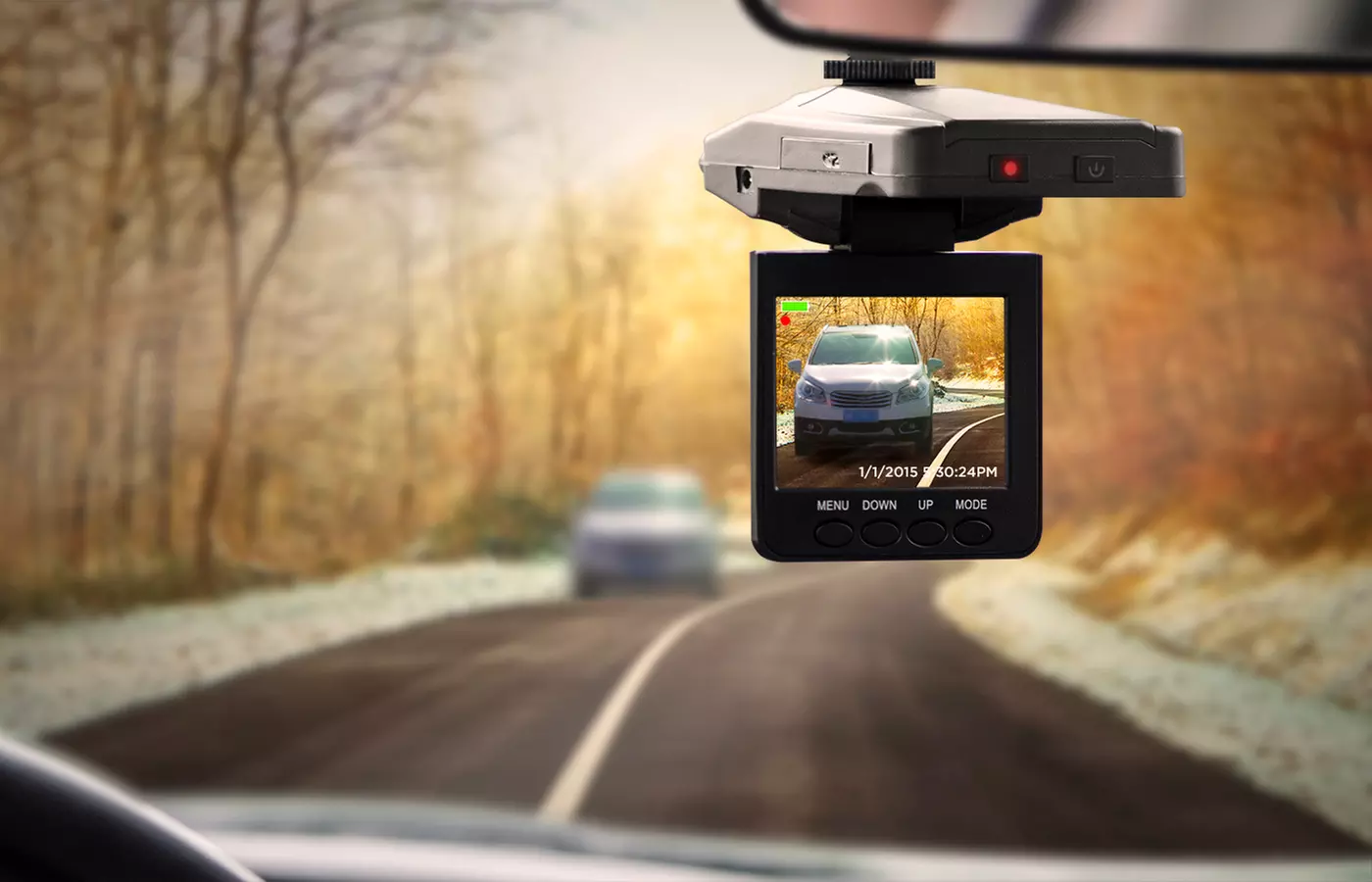 Aduro U-Drive DVR Dash Cam with Night Vision - Primary Image