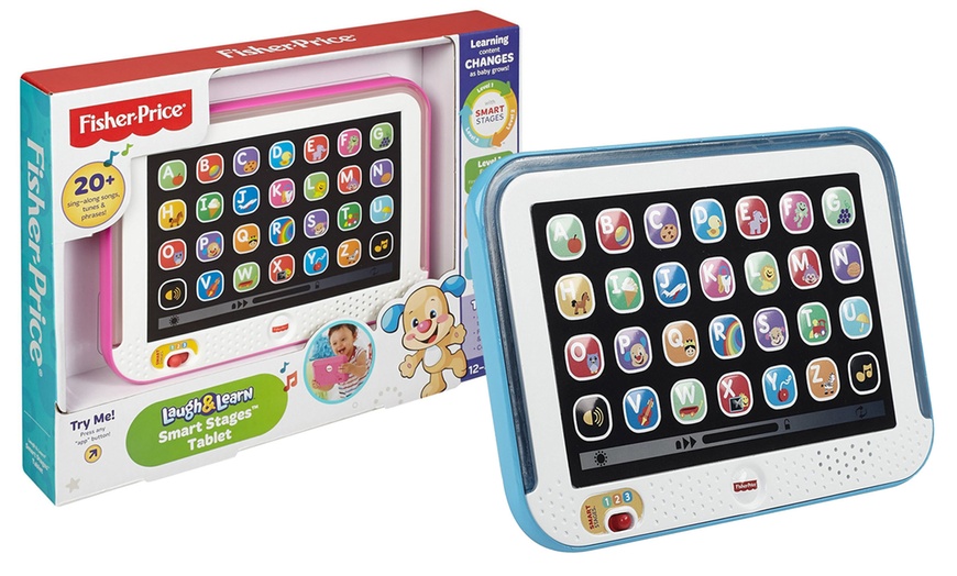 Image 1: Fisher Price Smart Stages Tablet