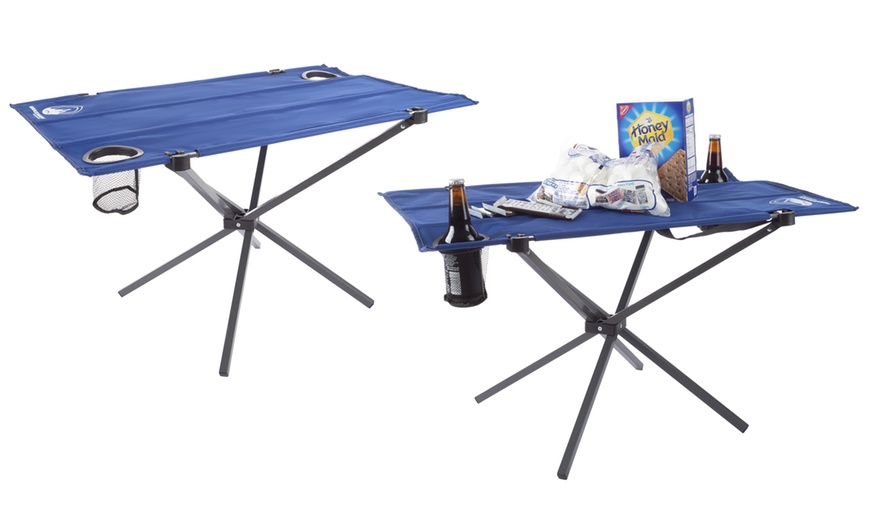 wakeman folding camp table