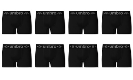 Pack 8 Boxers Umbro sans coutures pour Homme