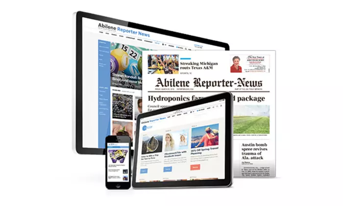 Full-Access Newspaper Subscription or Digital Subscription to Abilene Reporter News (Up to 78% Off) - Second Medium