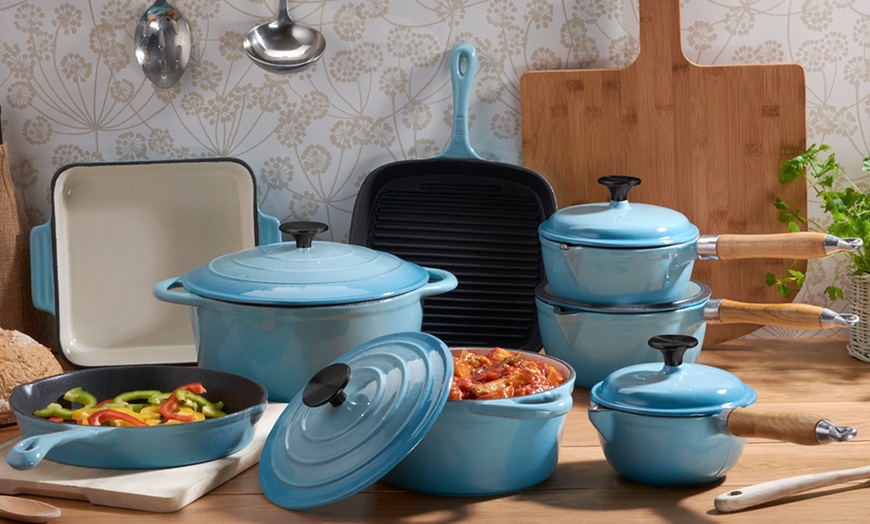 Image 12: Cooks Professional Cast Iron Set