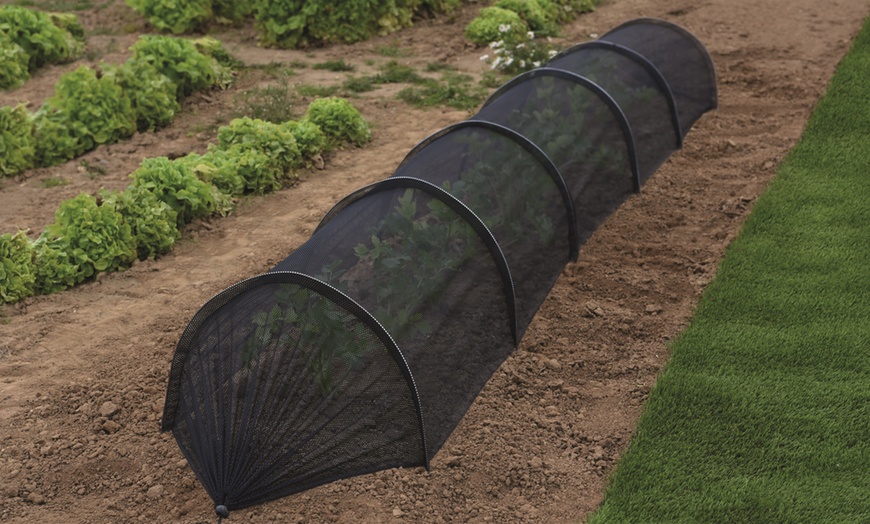 Image 3: One, Two or Five Garden Grow Greenhouse Net Tunnels