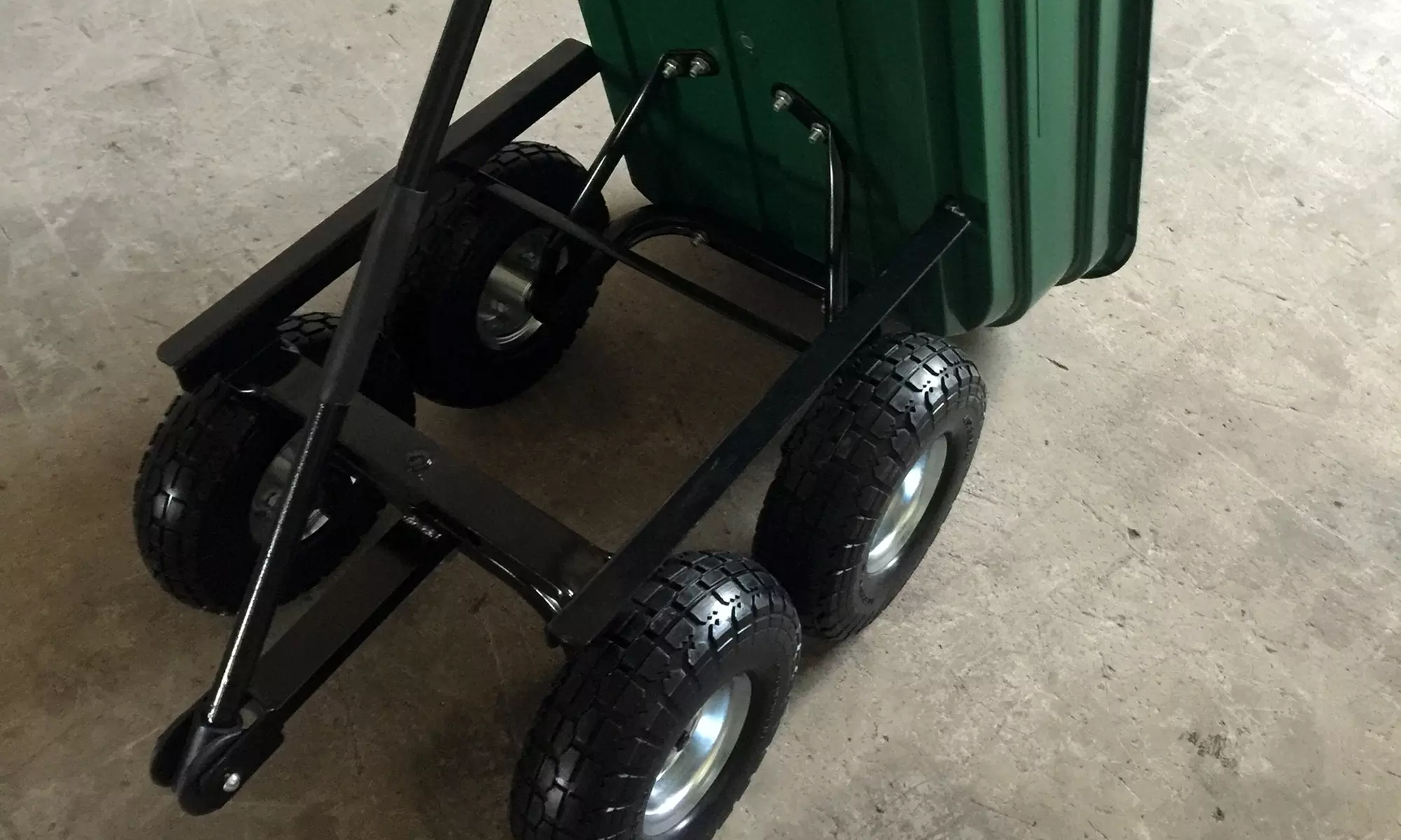 Herzberg Gartenwagen mit Kippfunktion