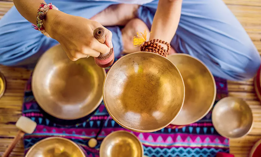 Soin sonore au choix seul ou à 2 avec Anne Jornet Jaquet Sonothérapie