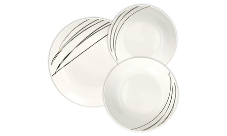 Servizio piatti da 18 pezzi Tognana in porcellana