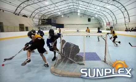 $10 for Three Drop-In Sessions at Sunplex Sports Arena ($21 Value) - Primary Image