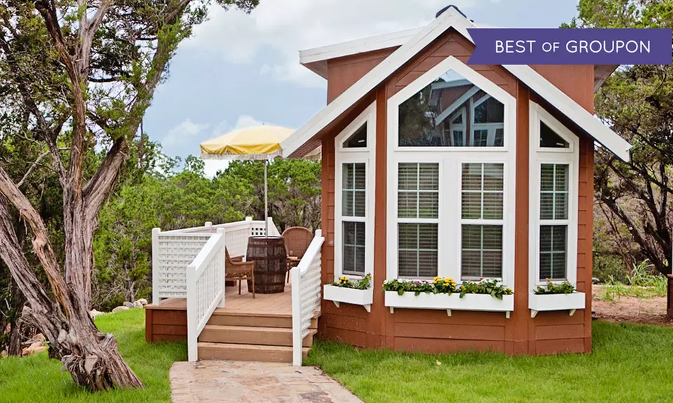 2-Night Stay for Two with Wine at Serenity Farmhouse Inn & Resort in Wimberley, TX. Combine Up to 4 Nights. - Primary Image