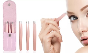 Three-Piece Tweezers Set 