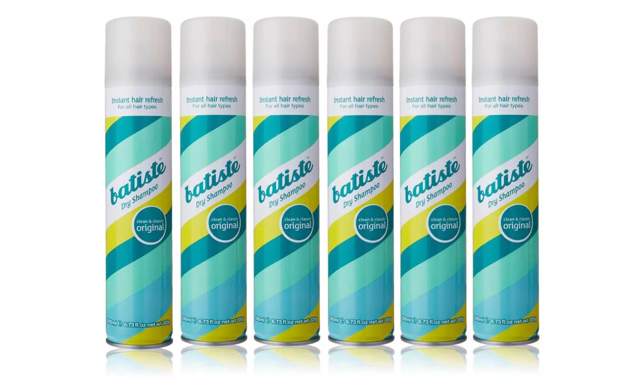 6-Pack Batiste Dry Shampoo (6.73 Fl. Oz.) - Second Medium