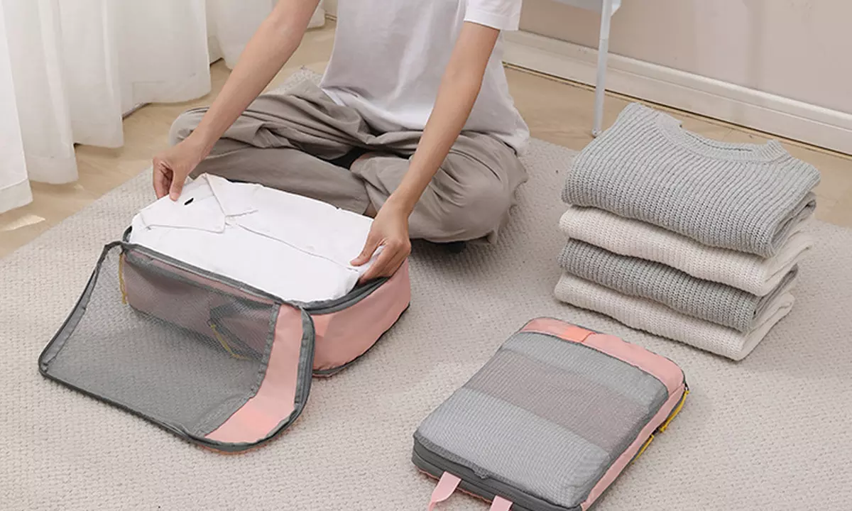 3er-Set Kompressions-Aufbewahrungstaschen