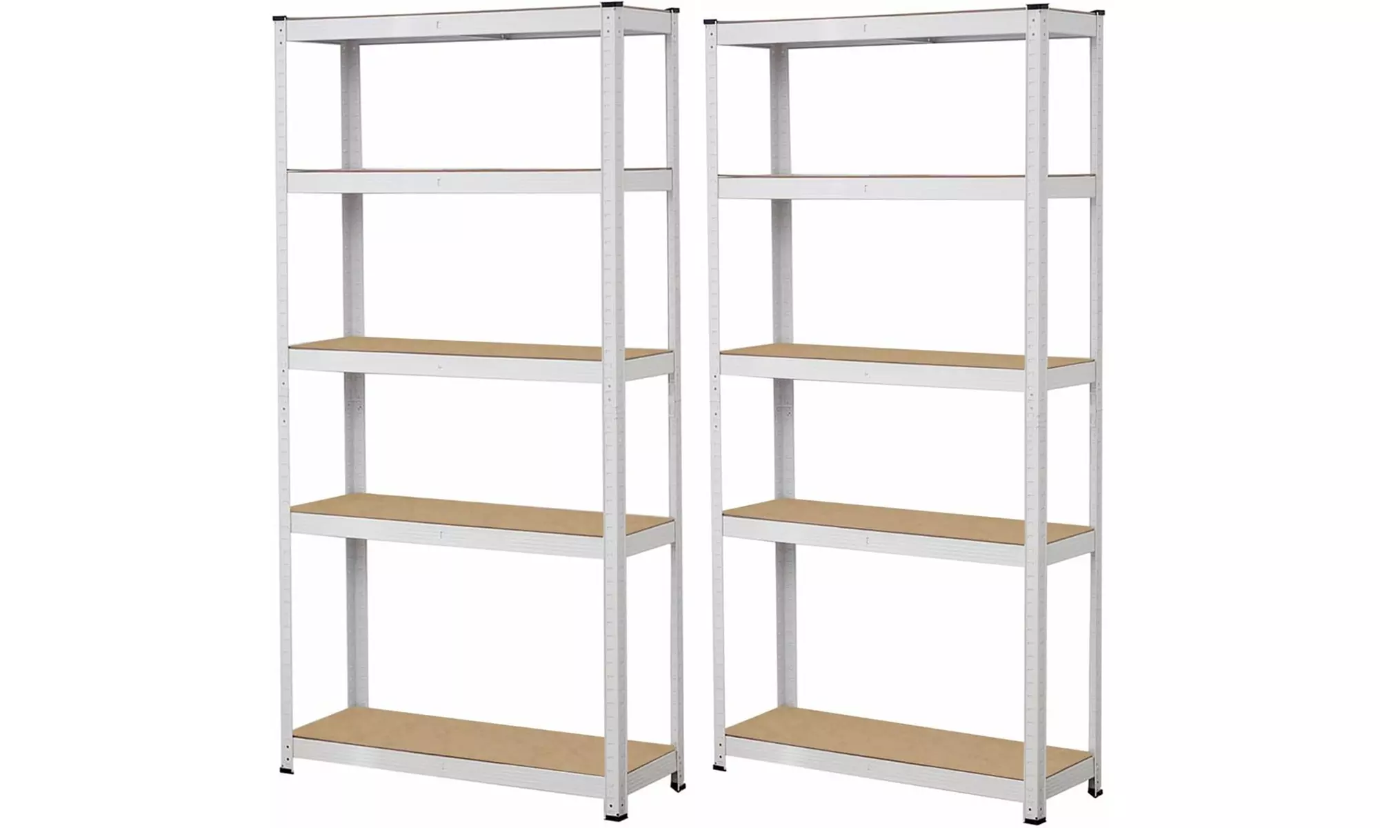 Set di 2 scaffali in metallo