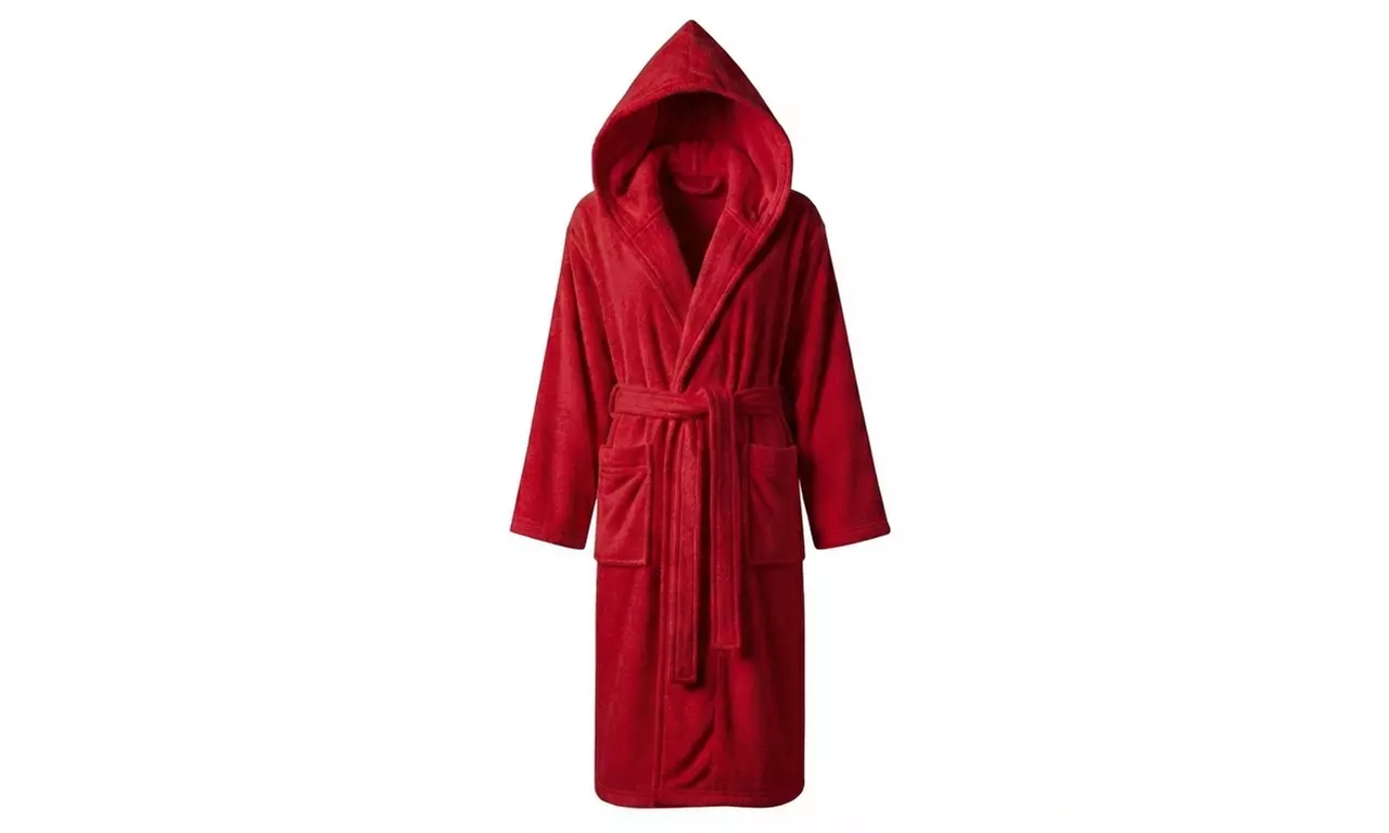 Accappatoio unisex con cappuccio in spugna Sophie