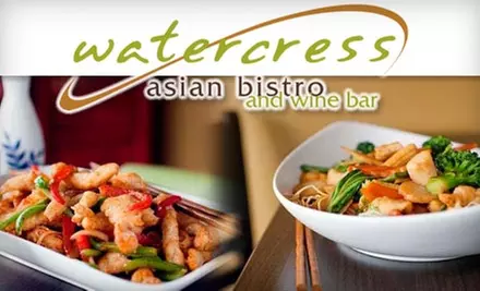 $12 for $25 Worth of Asian Cuisine and Drinks at Watercress Asian Bistro - Primary Image