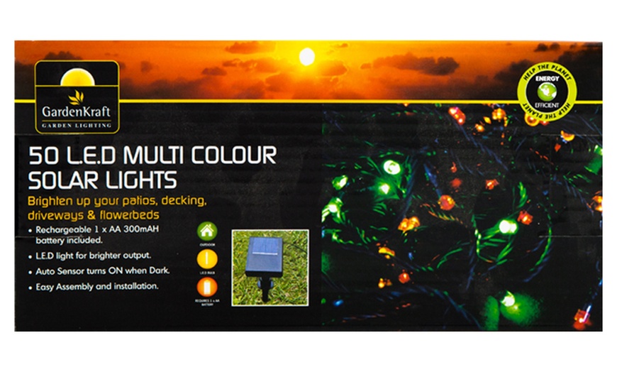 Image 2: Solar LED Lights