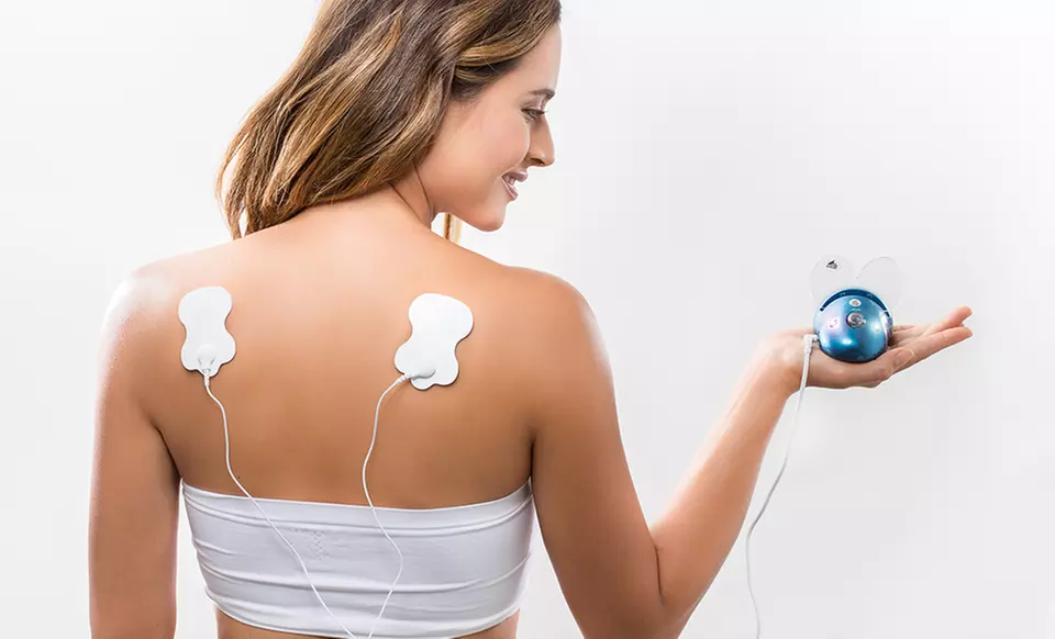 Portable Electronic Pulse Massager - Primary Image