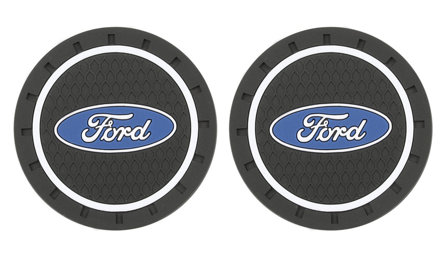 Image 14: Car Logo Silicone Coaster