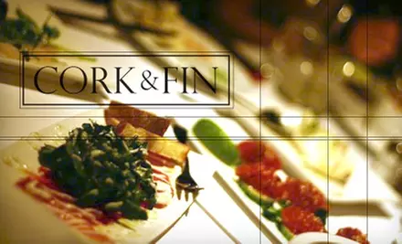 $17 for $35 Worth of Seafood and Drinks at Cork & Fin - Primary Image