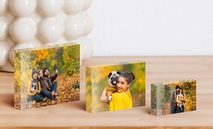 Personalised Acrylic Photo Block from Photo Gifts