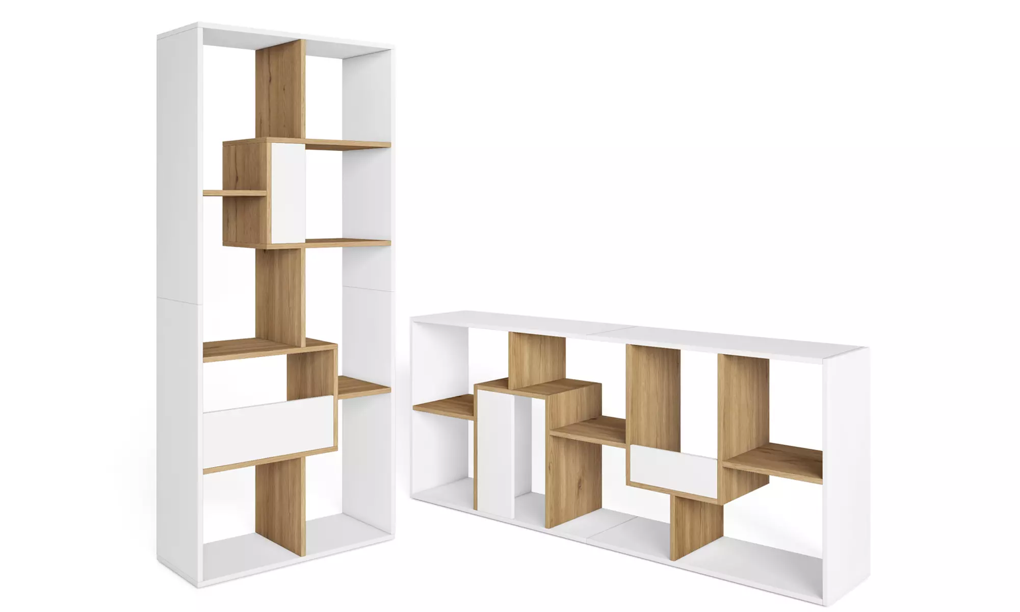 Estantería librería multiposición de diseño