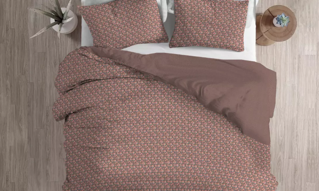 Copripiumini invernali linea 3027 fantasie pois, fiorate