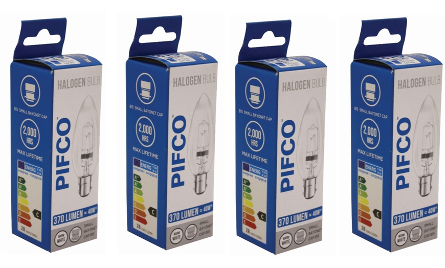 Image 6: Pifco Four-Pack of Halogen Bulbs