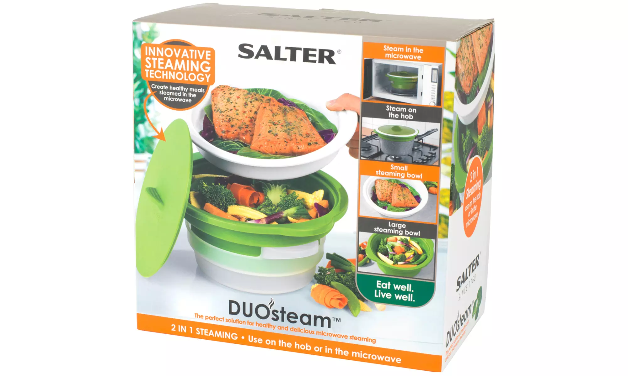 Cuiseur Vapeur micro ondes Salter - Second Medium