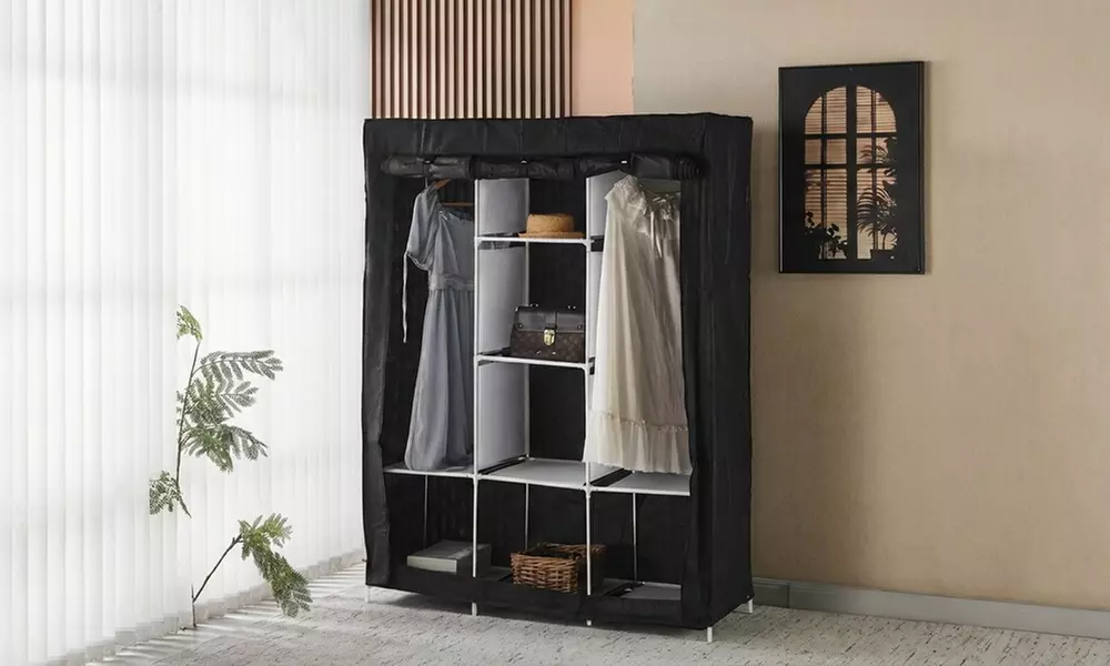 Kledingkast van textiel 'Armando'